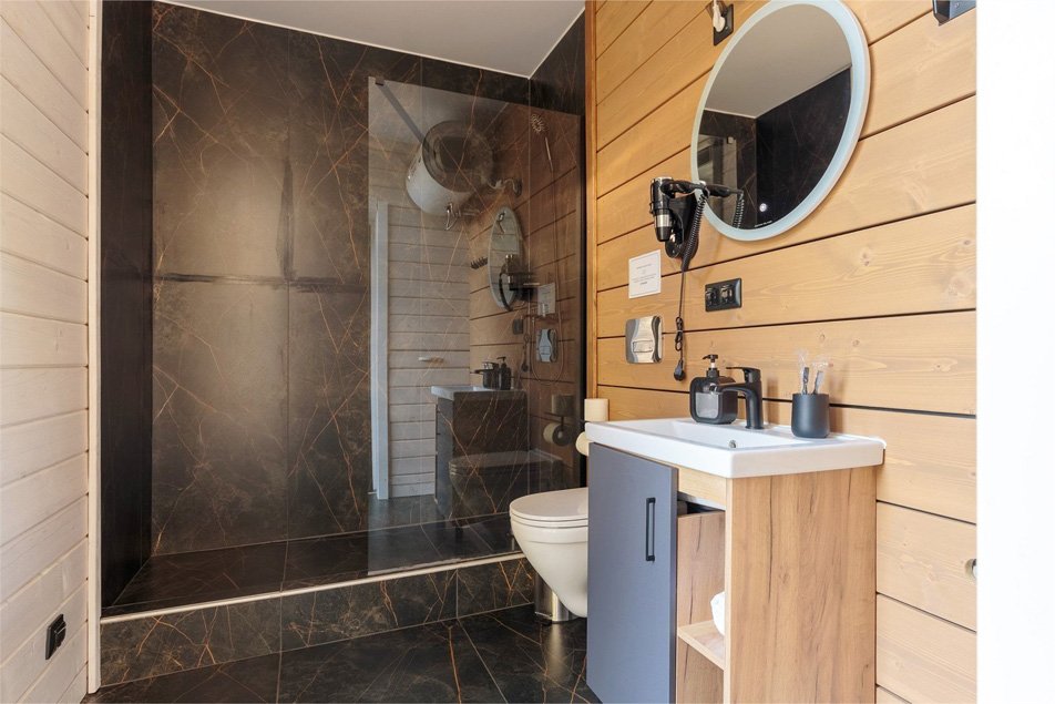 Дом 2-местный 2-комнатный (с 1 спальней)