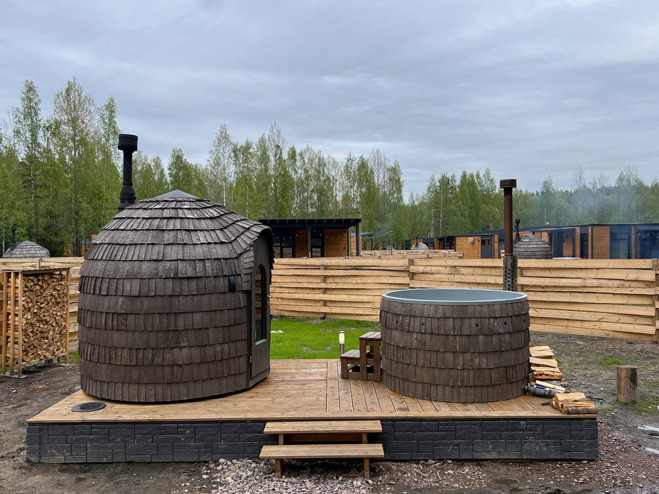 Дом 4-местный 2-комнатный (с 2 спальнями)