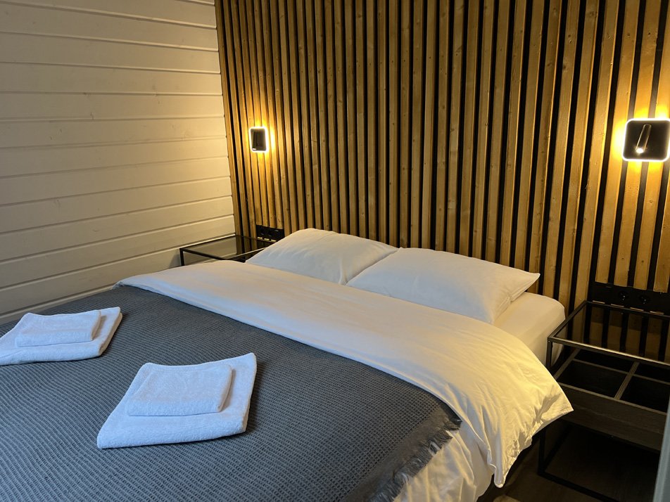 Дом 4-местный 2-комнатный (с 2 спальнями)