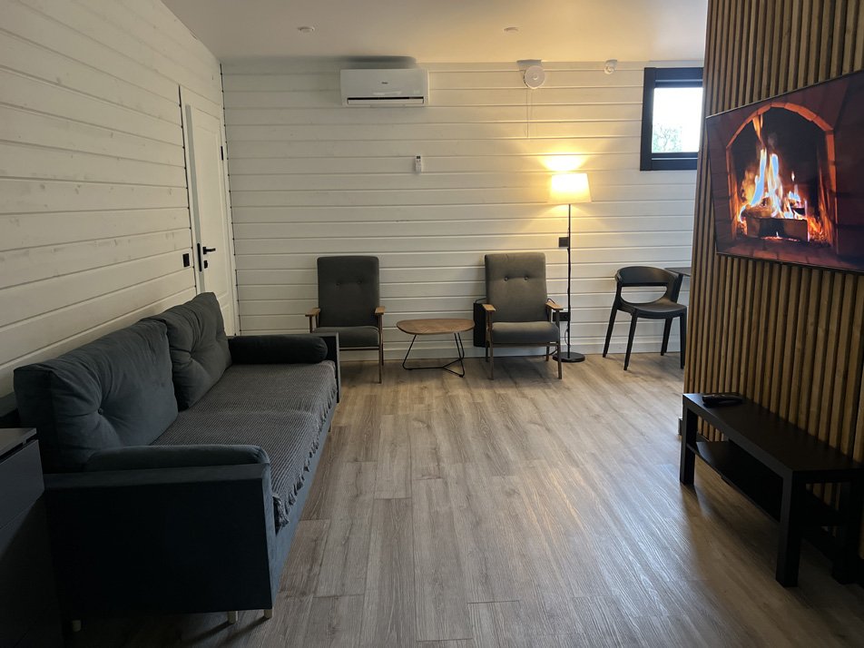 Дом 4-местный 2-комнатный (с 2 спальнями)