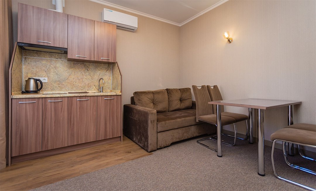 Апартаменты 4-местный 2-комнатный (с террасой)