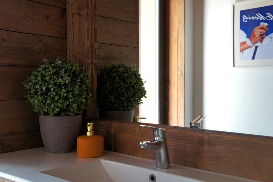 Шале 4-местный 3-комнатный (с камином и джакузи)