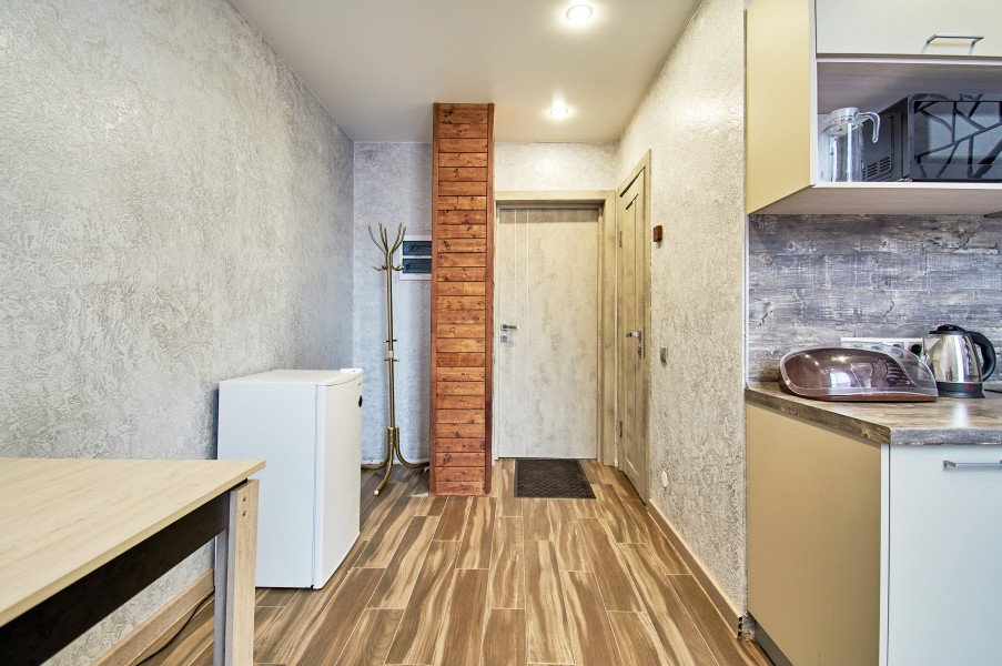 Апартаменты 6-местные 2-уровневые (с двуспальной кроватью, вид на горы)