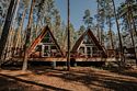 Комплекс из 2х А-фреймов, База отдыха Аван 21, Чебоксары