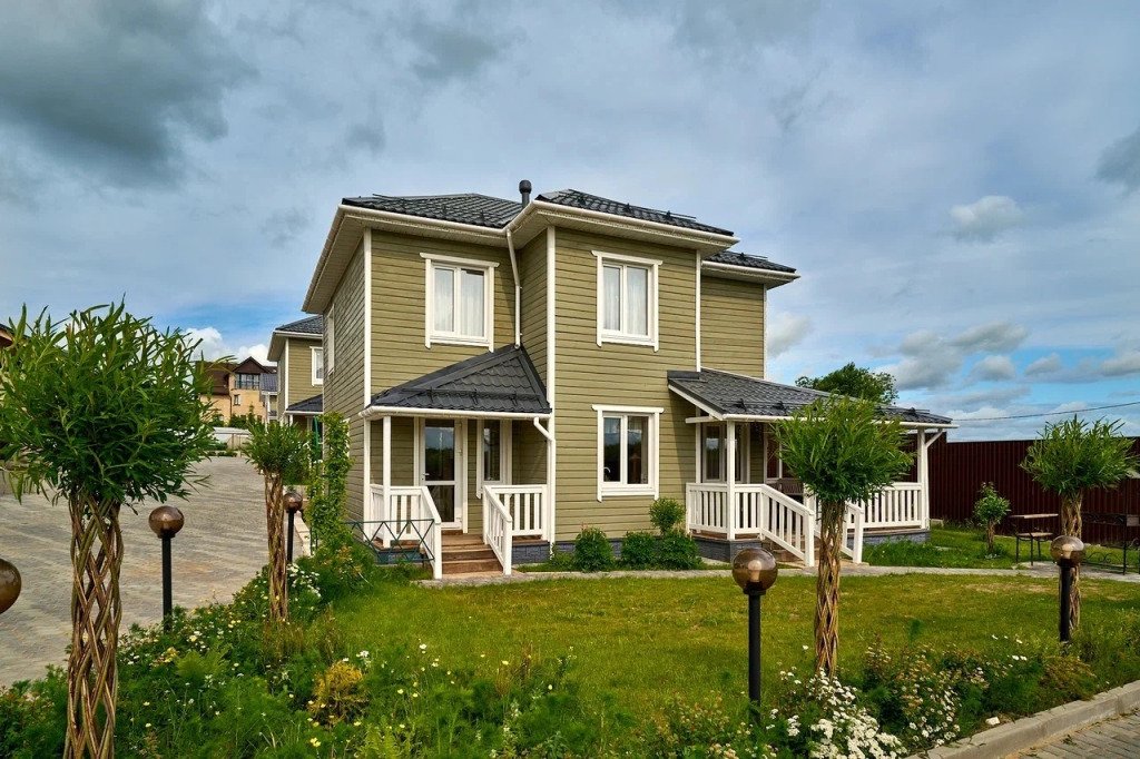 Частный дом Коттедж с сауной рядом с Петергофом, Ленинградская область, Петергоф 