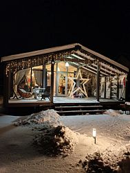 Частный дом Барн с баней и большой игровой зоной