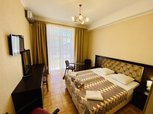 Комфорт 2-местный 1-комнатный (с балконом)