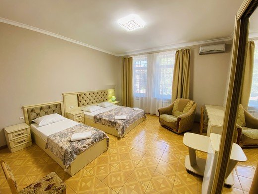 Комфорт 3-местный 1-комнатный (без балкона)