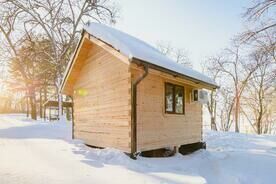 Домик до 10 мест Номера домов: 17,18,19,24, База отдыха Эко-парк Воронеж, Хабаровский район