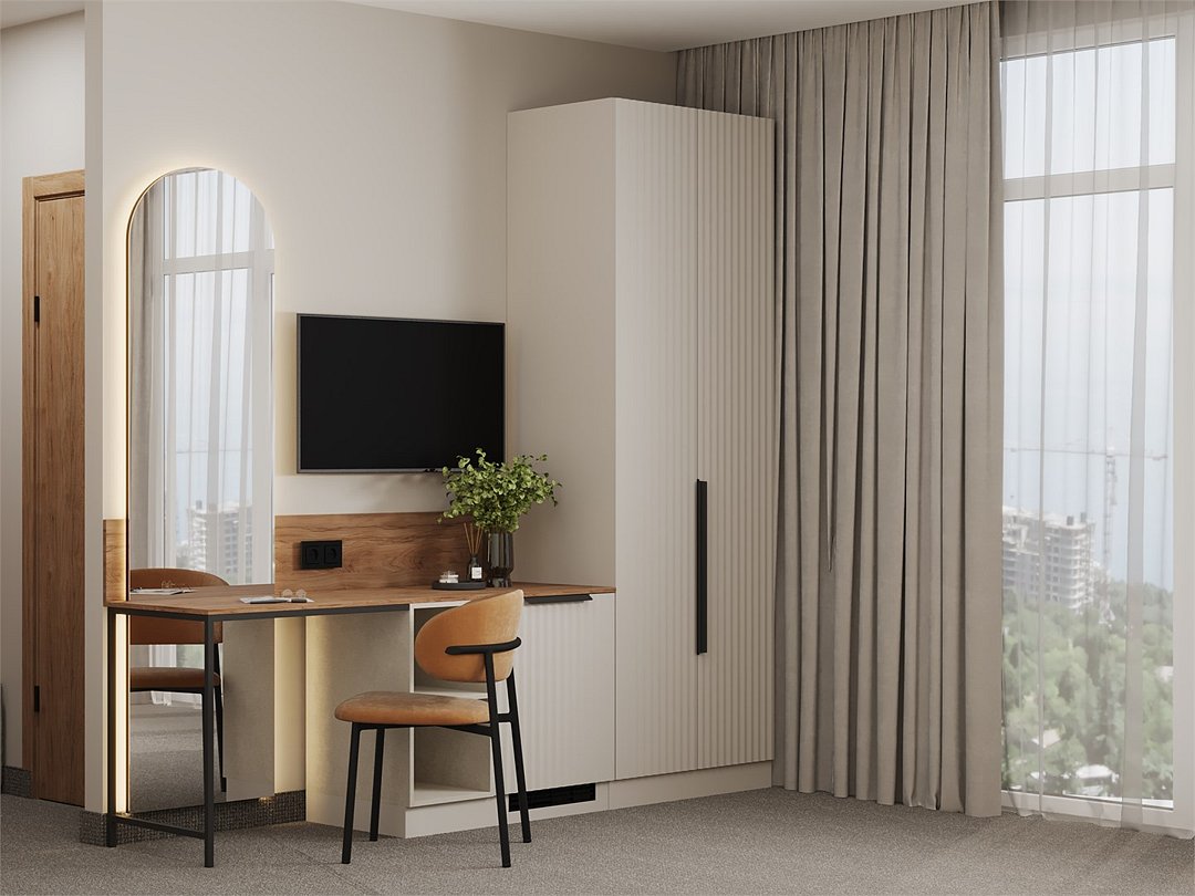 Superior 2 2-местный 1-комнатный