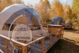 Сфера Алмаз, Глэмпинг Holidays Forest, Кузнецкое