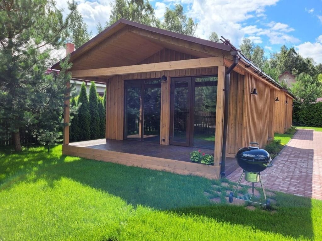 Частный дом на Луговом 42м у реки в центре Звенигорода, Звенигород, Московская область