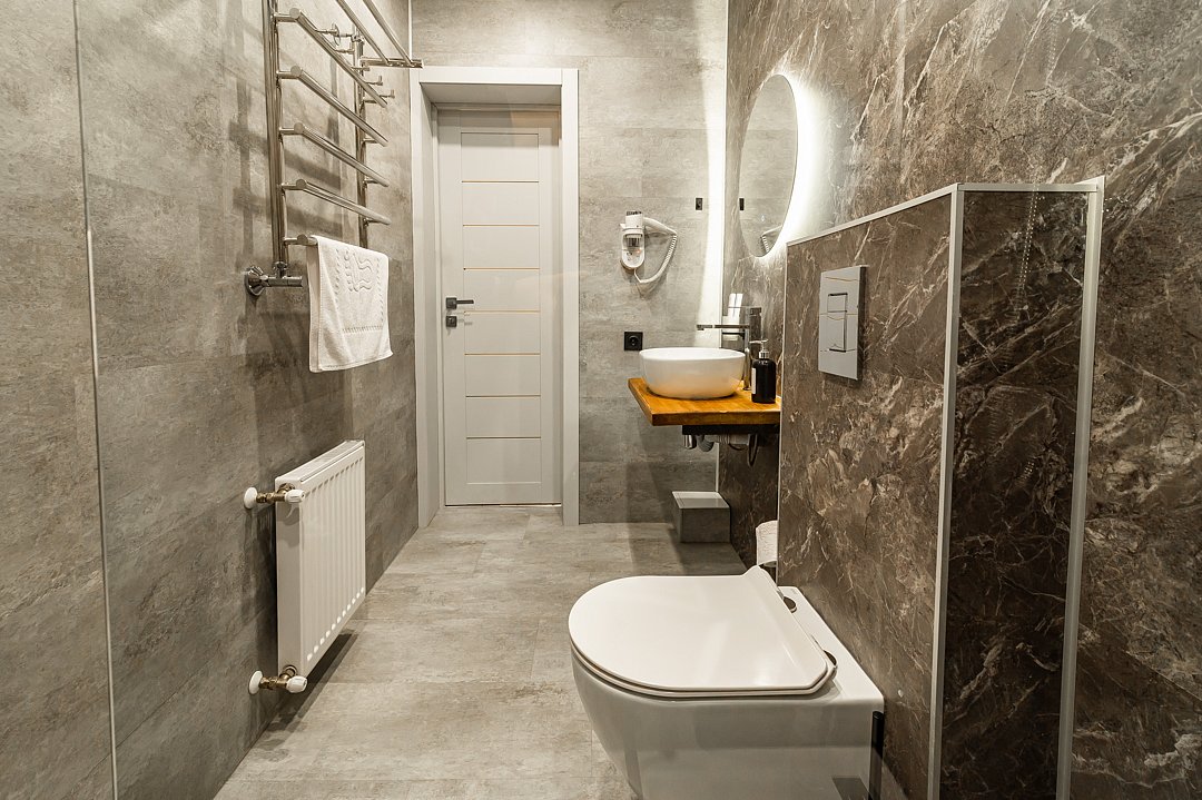 Стандартный 2-местный 1-комнатный (с балконом и видом на горы)