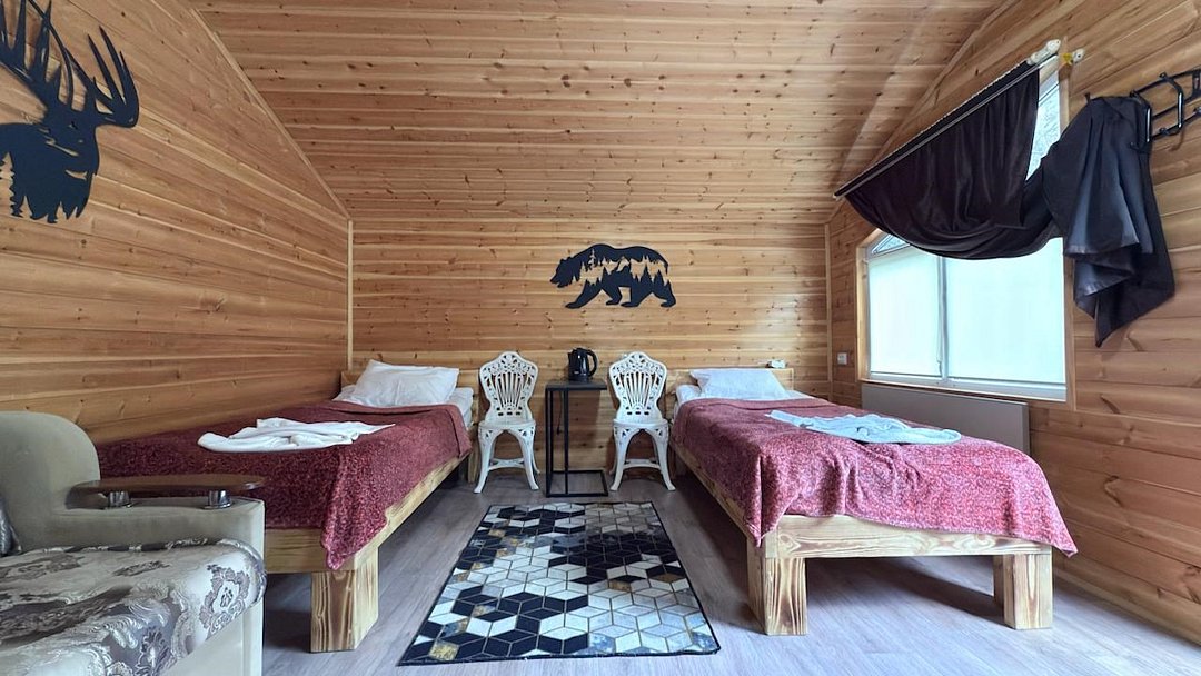 Коттедж 3-местный 1-комнатный