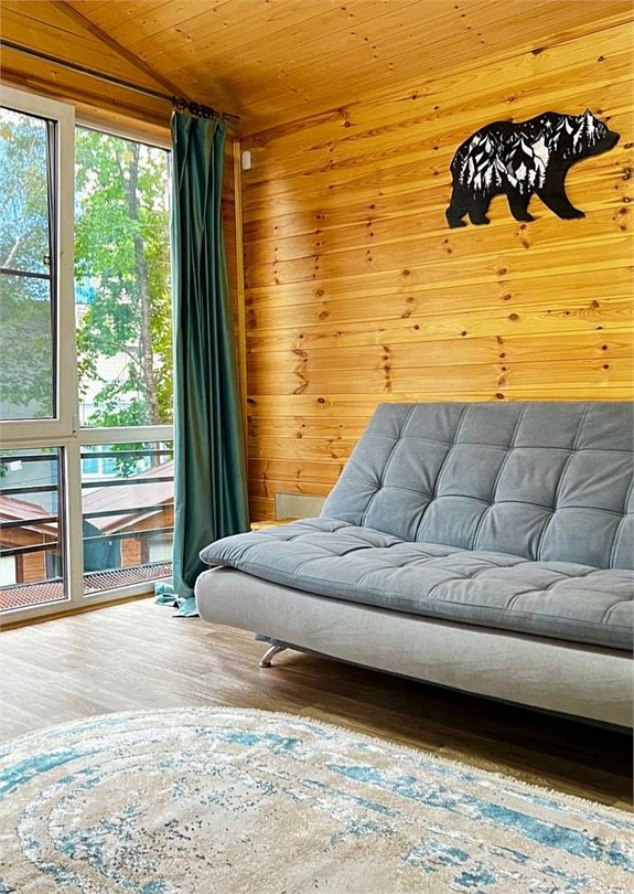 Коттедж 3-местный 1-комнатный