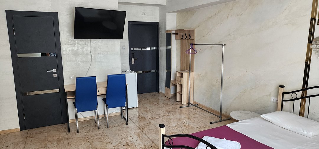 Студио 4-местный 1-комнатный (с кухней)