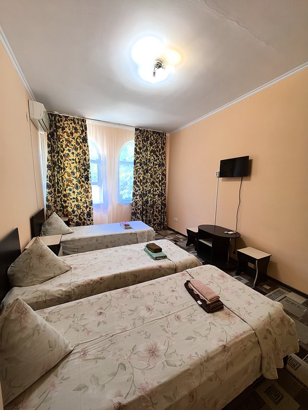 Стандартный 3-местный (3 односпальные кровати)