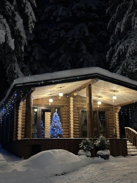 Дом 6-местный 2-комнатный Малый сруб (терраса)