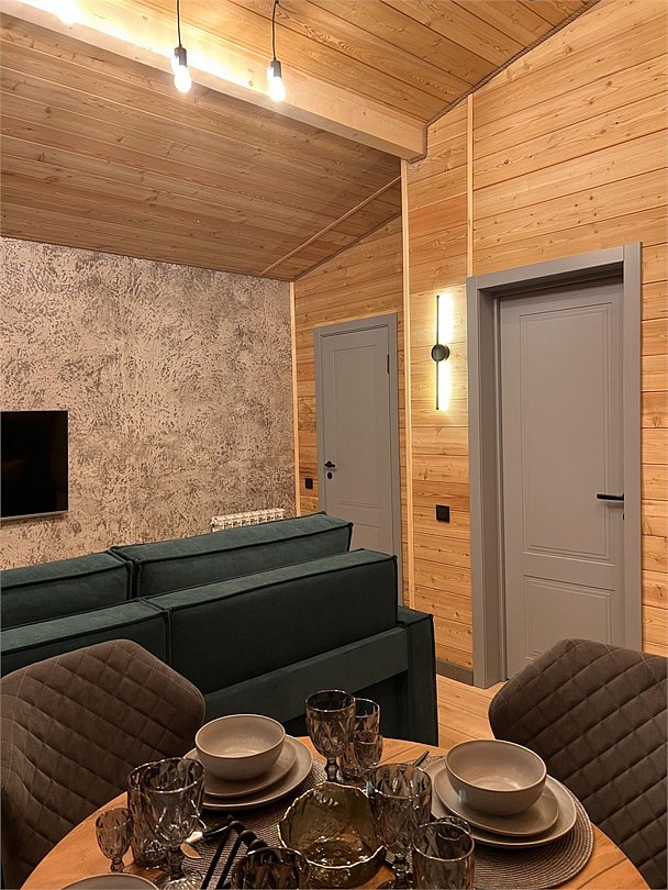 Шале 4-местный 2-комнатный Люкс