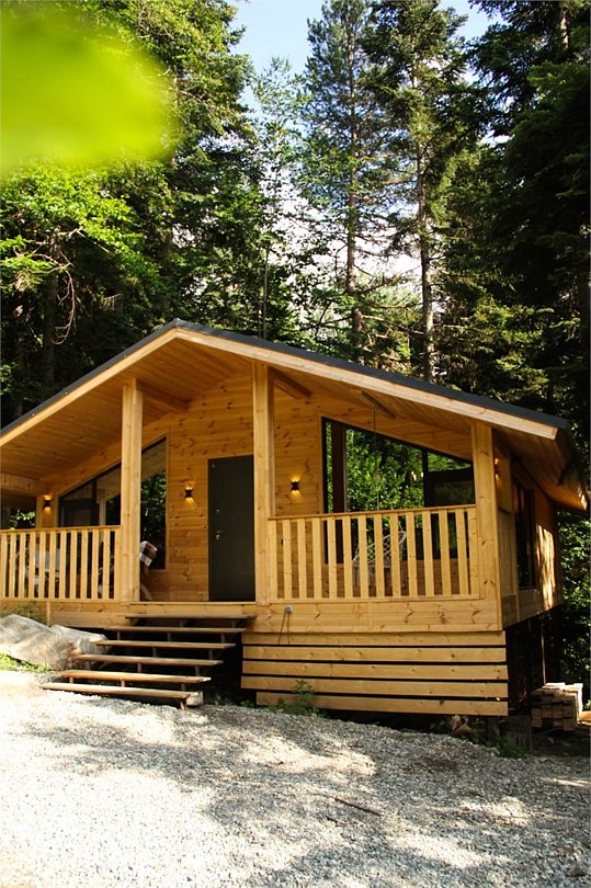 Шале 4-местный 3-комнатный (Люкс №3)