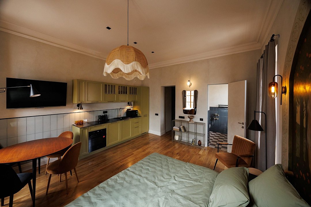 Апартаменты 2-местный 2-комнатный (Персик)