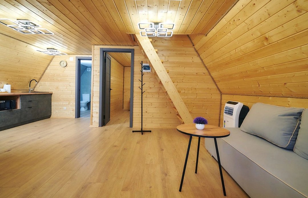 Делюкс 6-местный 2-уровневый Для большой семьи