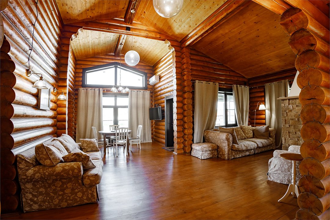 Коттедж 4-местный 3-комнатный (№12, с камином)