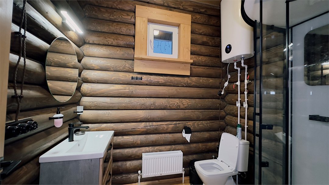 Коттедж 4-местный 3-комнатный (№9, с террасой)