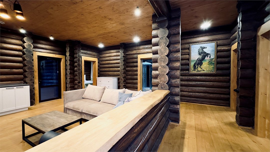 Коттедж 4-местный 4-комнатный (№7, с верандой)