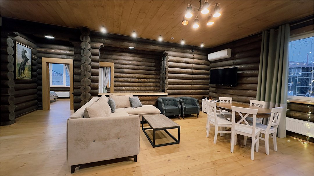 Коттедж 4-местный 4-комнатный (№7, с верандой)