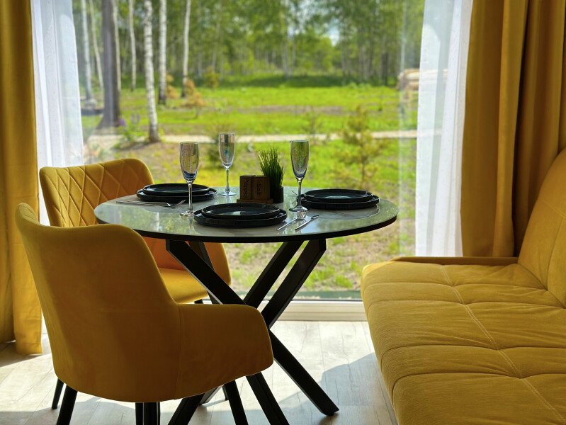 Дом 2-местный 1-комнатный (№1, с купелью)