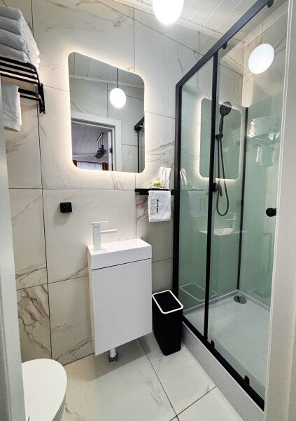 Дом 2-местный 1-комнатный (№1, с купелью)