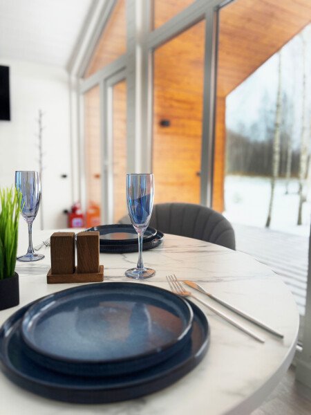 Дом 2-местный 1-комнатный (№2, с купелью)