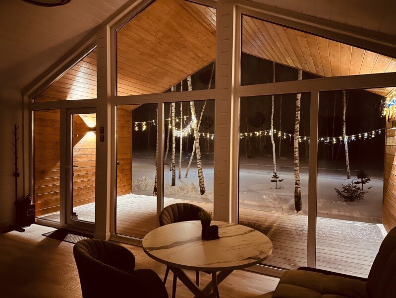 Дом 2-местный 1-комнатный (№2, с купелью)