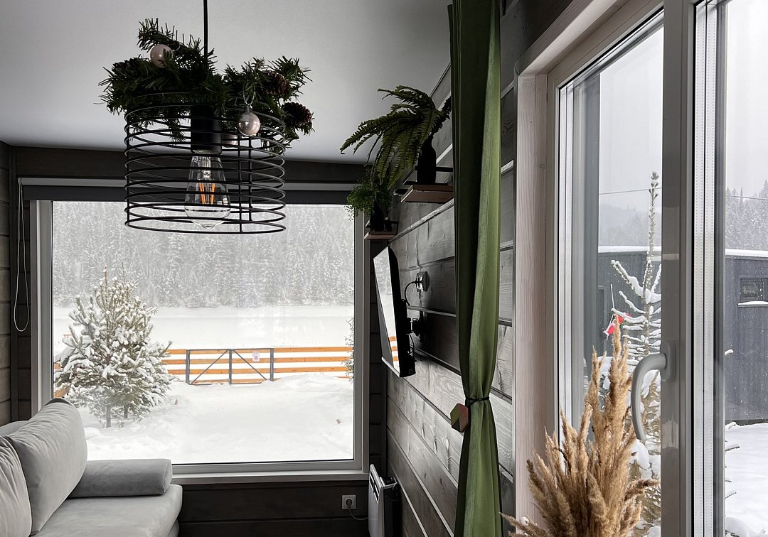 Дом 4-местный Черный