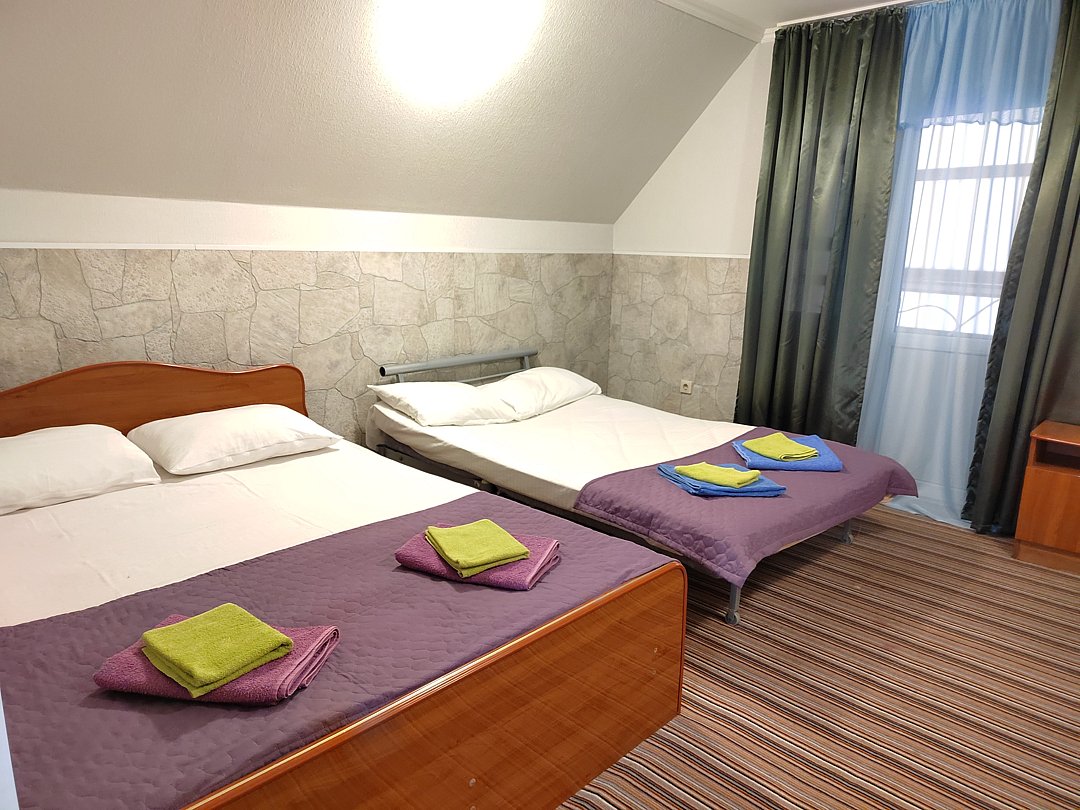 Стандартный 5-местный 1-комнатный