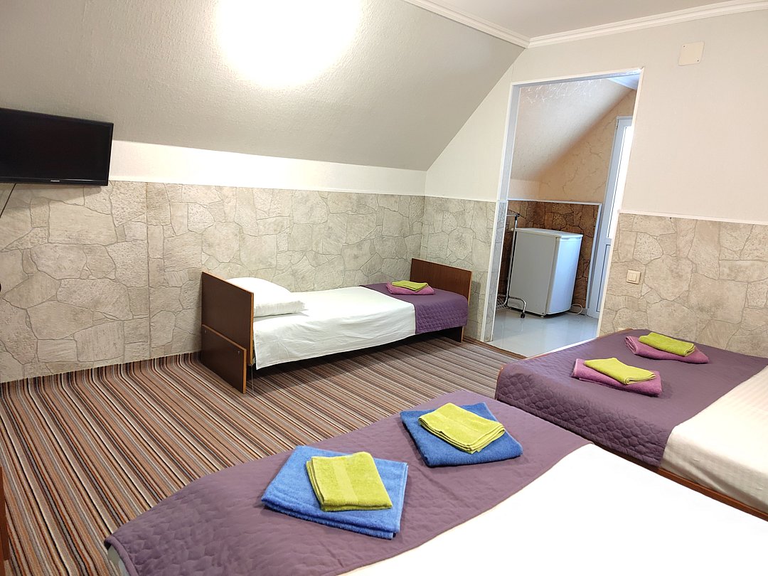 Стандартный 5-местный 1-комнатный