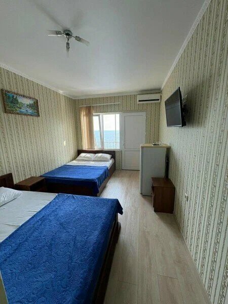 Стандартный 4-местный 1-комнатный (вид на море)