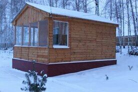 2х-местный дачный домик, База отдыха Затерянный Рай, Сурское