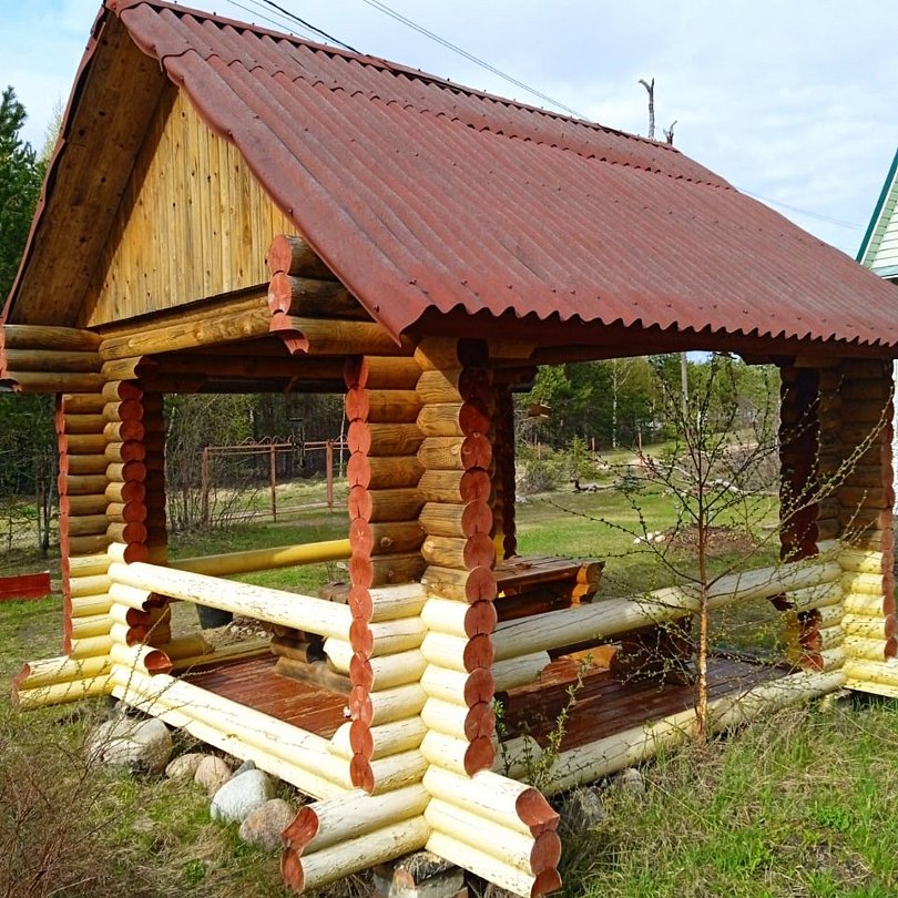 Двухэтажный дом в деревне Сяндеба, Республика Карелия: фото 5