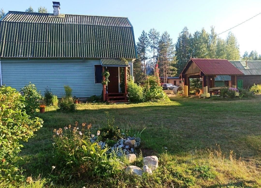 Двухэтажный дом в деревне Сяндеба, Республика Карелия: фото 3