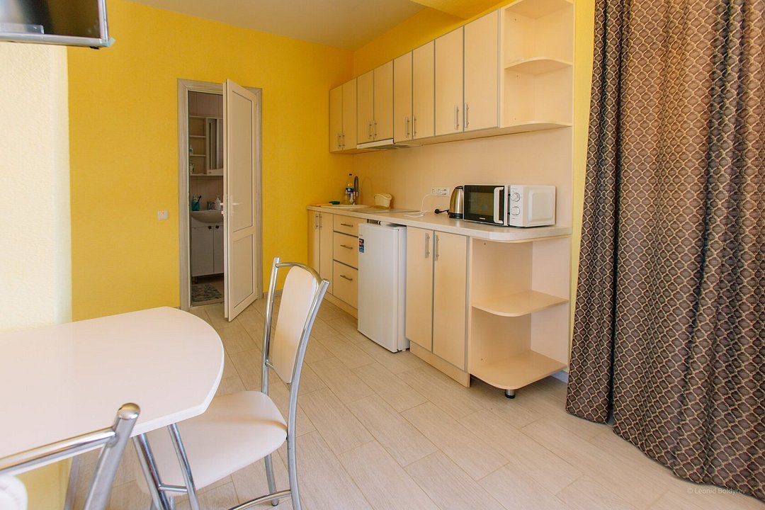 Люкс 2-местный 1-комнатный (студио, с кухней)