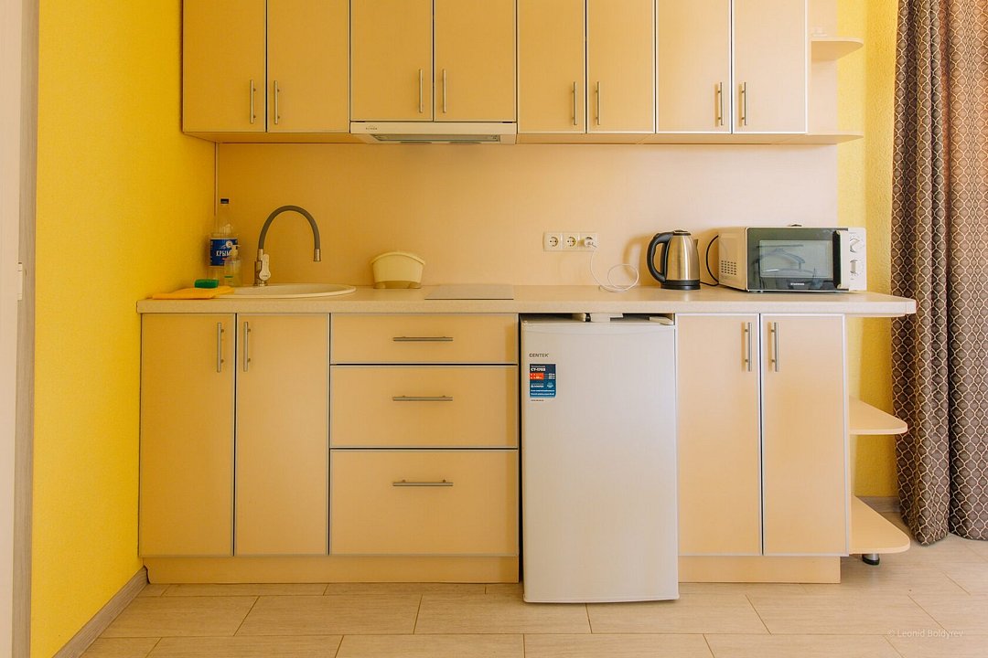 Люкс 2-местный 1-комнатный (студио, с кухней)