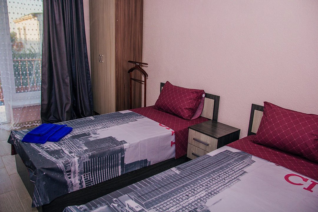 Стандартный 2-местный 1-комнатный (с раздельными кроватями)