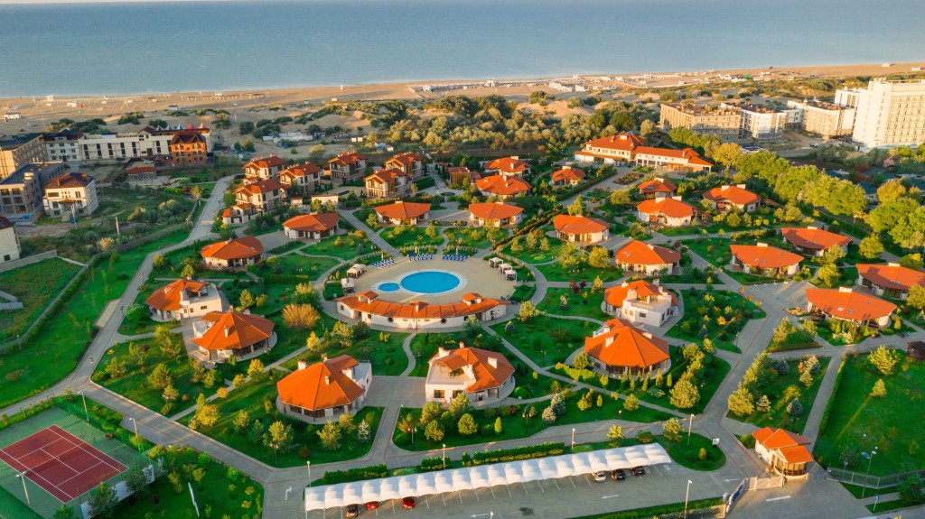 Курортный отель Центр Курортная деревня, Краснодарский край, Витязево Анапа Анапская Благовещенская Джемете Витязево Супсех