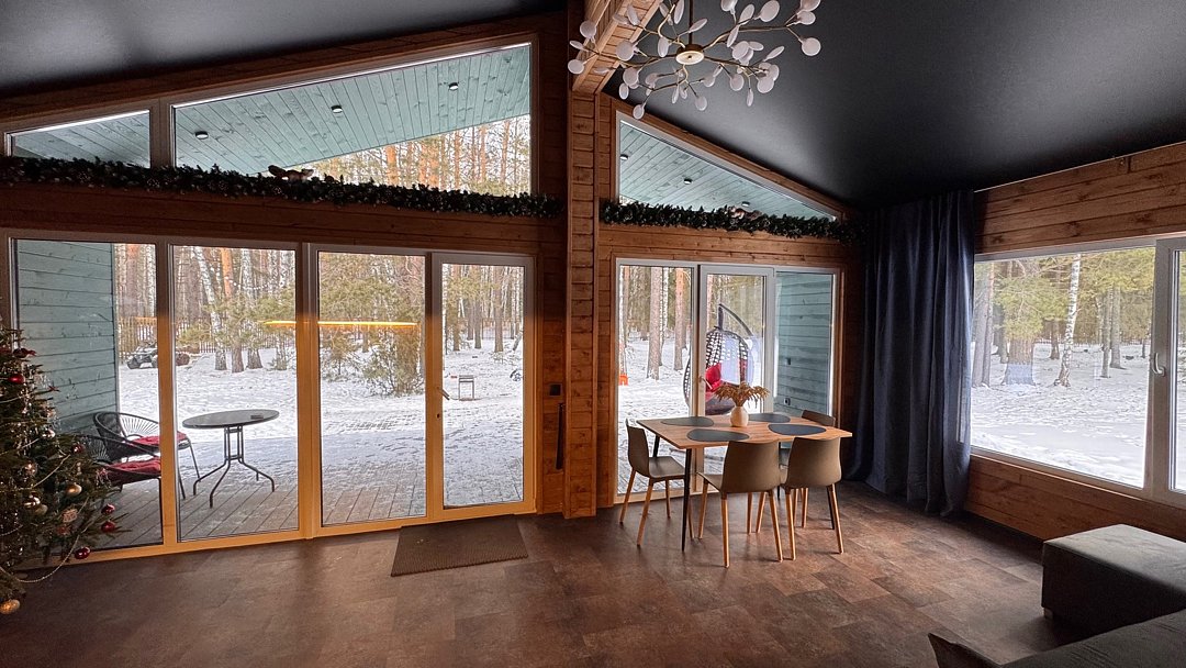 Дом 2-местный 2-комнатный (Зеленая хижина)