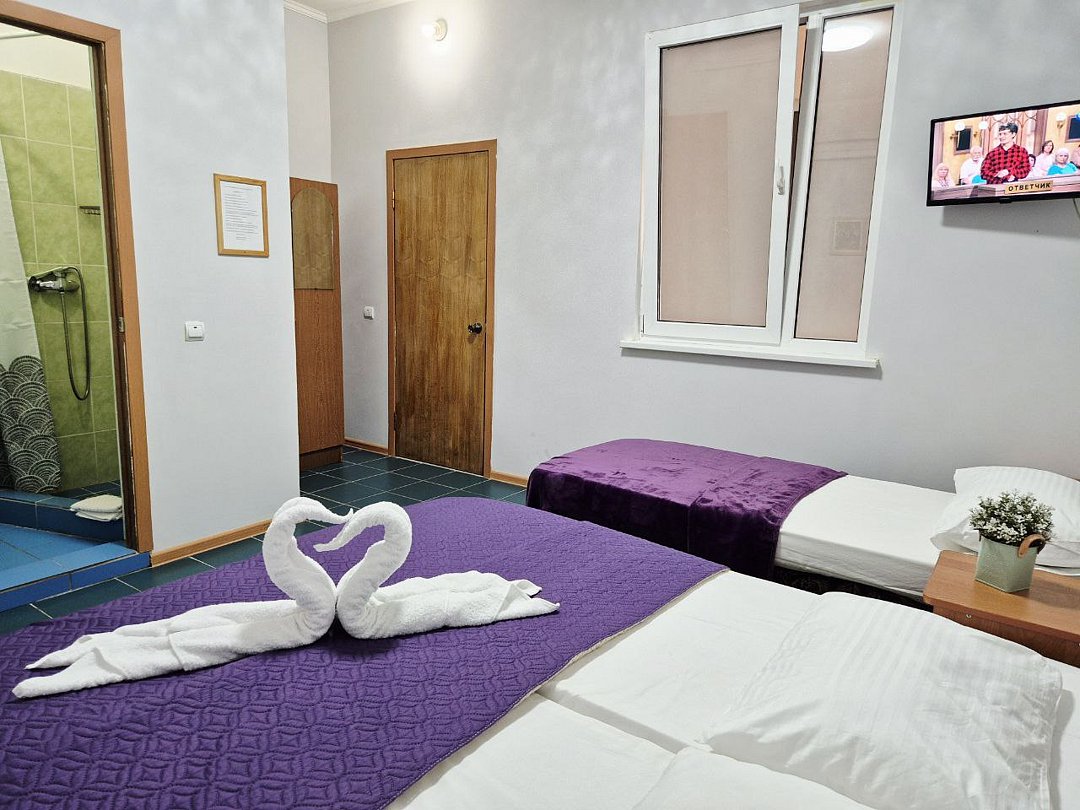 Номер 3-местный (окно в холл)