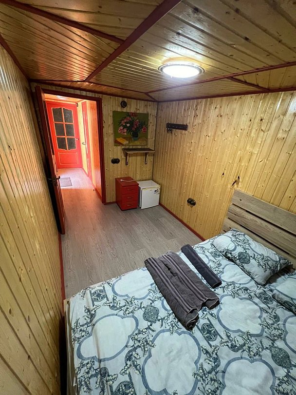 Дом 4-местный 1-комнатный (Голубой, №3)