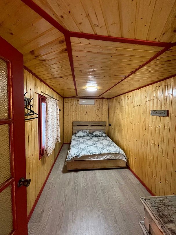 Дом 4-местный 1-комнатный (Голубой, №3)