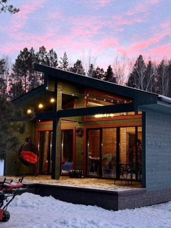 Коттеджи в деревне Ушакова, Тюменская область: фото 2